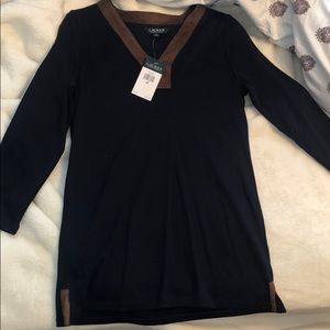 3 quarter sleeve blouse by Ralph Lauren NWT